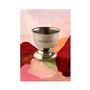 Customizable objects - Silver-plated customizable egg cup - MONNETTE PARIS