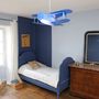 Hanging lights - AIRPLANE ceiling light BLUE - R&M COUDERT