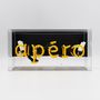 Table lamps - 'APÉRO' GLASS NEON SIGN - LOCOMOCEAN