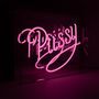 Decorative objects - 'PUSSY' GLASS NEON SIGN - PINK - LOCOMOCEAN