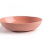 Everyday plates - Handmade Porcelain Round Deep Plate - FIOVE ARTISANAL