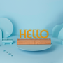 Design objects - DESIGN LAMP “HELLO” - PIXMATIK