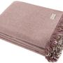 Throw blankets - SOFT FLEECE WITH FRINGES COLLECTION - FRATI HOME