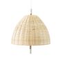 Hanging lights - AMA hanging lamp in natural wicker  - LUXCAMBRA