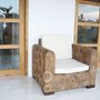 Lounge chairs for hospitalities & contracts - Ethnic armchair - DECOETHNIQUE