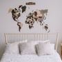 Autres décorations murales - Carte du monde multicolore en bois - PROMIDESIGN