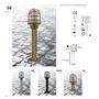 Lampadaires extérieurs - Lampe à colonne en laiton 64 (de 7 cm de hauteur à 3 m)  - ANDROMEDA LIGHTING
