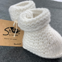 Kids slippers and shoes - Baby booties cashmere wool - SHEEP BY THE SEA