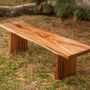 Benches for hospitalities & contracts - Suar Bench - DECOETHNIQUE