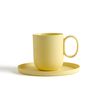Tasses et mugs - Tasse à expresso simple couleur en porcelaine faite main - FIOVE ARTISANAL