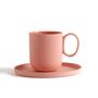 Mugs - Handmade Porcelain Single Color Espresso Mug - FIOVE ARTISANAL