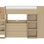 Bookshelves - High Compact Bed DIMIX - GAUTIER KIDS