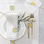 Table linen - Set of napkins  46*46 1 pcs. & 40*40 cm.  1 pcs. Capsule collecction. - KRESTETSKAYA STROCHKA