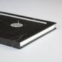 Papeterie bureau - Marble Noir | Carnet à couverture rigide en édition limitée - PAPER ON THE ROCKS