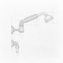 Faucets - Shower set (Thermostatic & control valve, hand-shower) Birds of Paradise collection  - VOLEVATCH