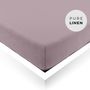 Bed linens - Linen double fitted sheet - OOH NOO