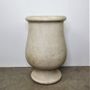 Objets de décoration -  Vase type Medicis en marbre blanc - JD PRODUCTION - JD CO MARINE