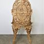 Decorative objects - Cast Iron Chair Beige Cast Iron Chair - JD PRODUCTION - JD CO MARINE