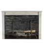 Decorative objects - Timeless Vintage European Beige Limestone Fireplace Surround - MAISON LEON VAN DEN BOGAERT ANTIQUE FIREPLACES AND RECLAIMED DECORATIVE ELEMENTS