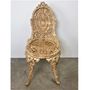 Objets de décoration - Chaise en fonte, beige. - JD PRODUCTION - JD CO MARINE