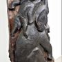 Objets de décoration - Famille d'éléphants sculptés sur un tronc - JD PRODUCTION - JD CO MARINE