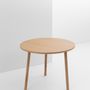 Autres tables  - Table Ronde PADDLE Chêne 90cm - CRUSO