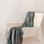 Throw blankets - Recycled Wool Blanket in Fraser Hunting Weathered Tartan - THE TARTAN BLANKET CO.