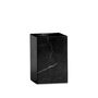 Installation accessories - Black marble Toothbrush holder 7x7x10.5 cm BA71173 - ANDREA HOUSE