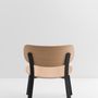 Lounge chairs - SPRINGBACK Lounge Chair Oak Black Steel  - CRUSO