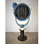 Decorative objects - Scott headlight in blue lacquered brass - JD PRODUCTION - JD CO MARINE