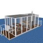 Equipements espace extérieur - Bateau d'été/sauna ou mini-péniche - A LA CARTE DESIGN