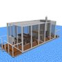 Outdoor space equipments - Summer/sauna boat or mini houseboat - A LA CARTE DESIGN