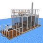 Outdoor space equipments - Summer/sauna boat or mini houseboat - A LA CARTE DESIGN