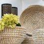 Decorative objects - Cut of white basketry fruit set of 3 - ARTIFLOR