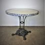 Other tables - Round table, iron leg, marble top - JD PRODUCTION - JD CO MARINE