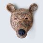 Other wall decoration - Fox and Bear Masks - CIRCATERRA CÉRAMIQUE