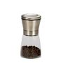 Spice grinders - Metal and glass pepper mill Ø6.5x13.5 cm MS71035 - ANDREA HOUSE