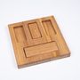 Autres objets connectés  - Plateau en bois « Support pour tablette » pour table barbecue design « à la carte » - A LA CARTE DESIGN