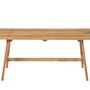 Benches - Oak wood bench 100x35x45 cm MU71006  - ANDREA HOUSE