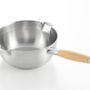 Saucepans  - 16, 18 and 20 cm stainless steel saucepan with two spouts - Aikata/YOSHIKAWA collection - ABINGPLUS