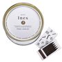 Other office supplies - White Metal signature candle - 350 gr - wide array of scents - FLAME MOSCOW