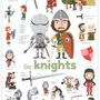 Affiches - Mini Poster + 24 stickers CHEVALIERS  - POPPIK