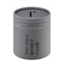 Objets design - Bougie parfumée noire -250 gr - design typographique rétro et emballage cadeau - FLAME MOSCOW