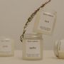 Stationery - Matte Candle - glass jar travel scented coconut wax candle 110gr - FLAME MOSCOW