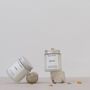 Papeterie bureau - Matte Candle - pot en verre bougie parfumée en cire de noix de coco 110gr - FLAME MOSCOW