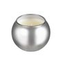 Gifts - Silver mercury handblown Gelati mini candle 150 gr - FLAME MOSCOW