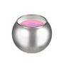 Gifts - Silver mercury handblown Gelati mini candle 150 gr - FLAME MOSCOW