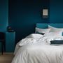 Bed linens - Satin night Bed Linen - BLANC CERISE