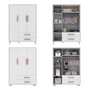 Objets de décoration - Armoire classique 2987 - MULTIMÓVEIS
