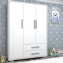 Objets de décoration - Armoire classique 2987 - MULTIMÓVEIS